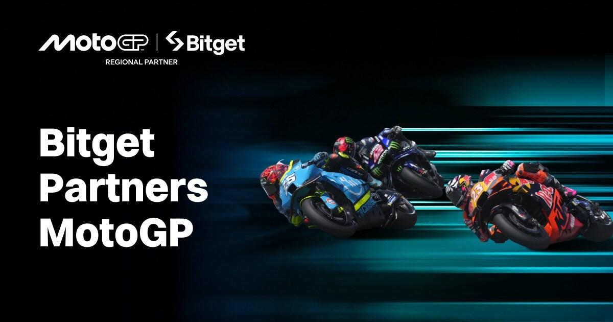 BitgetがMotoGPと提携！テクノロジーとスピードの交錯を体験しよう！