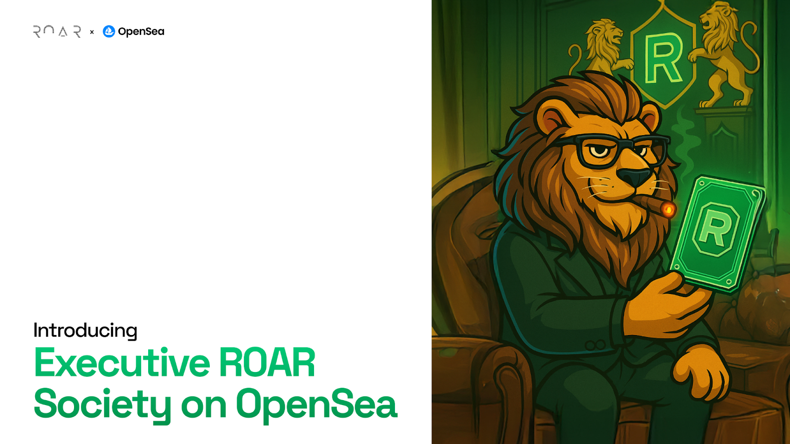 R0AR、NFT市場に復活！OpenSeaで「エグゼクティブR0ARソサエティ」を発表