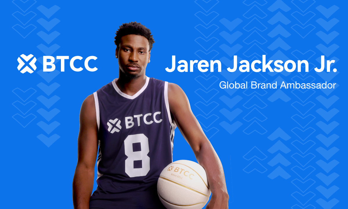 BTCC取引所がNBA選手ジャレン・ジャクソン・ジュニアとの初のスポーツスポンサーシップを発表！