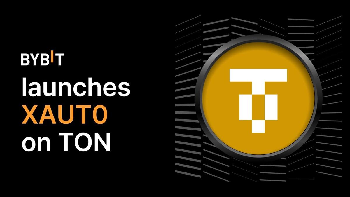 Bybit、トークン化ゴールドXAUTをTONで提供し利回り獲得