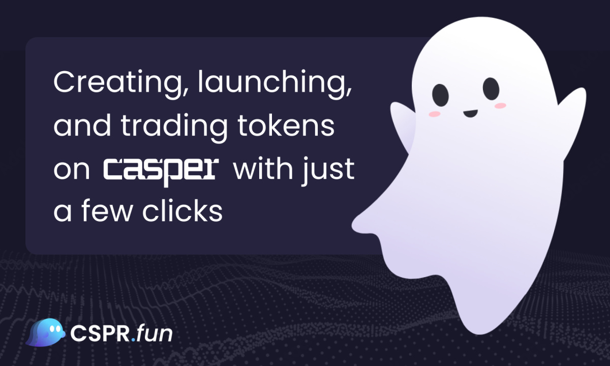 CSPR.funがCasperネットワークに登場！誰でも簡単にトークンを作成できるプラットフォーム