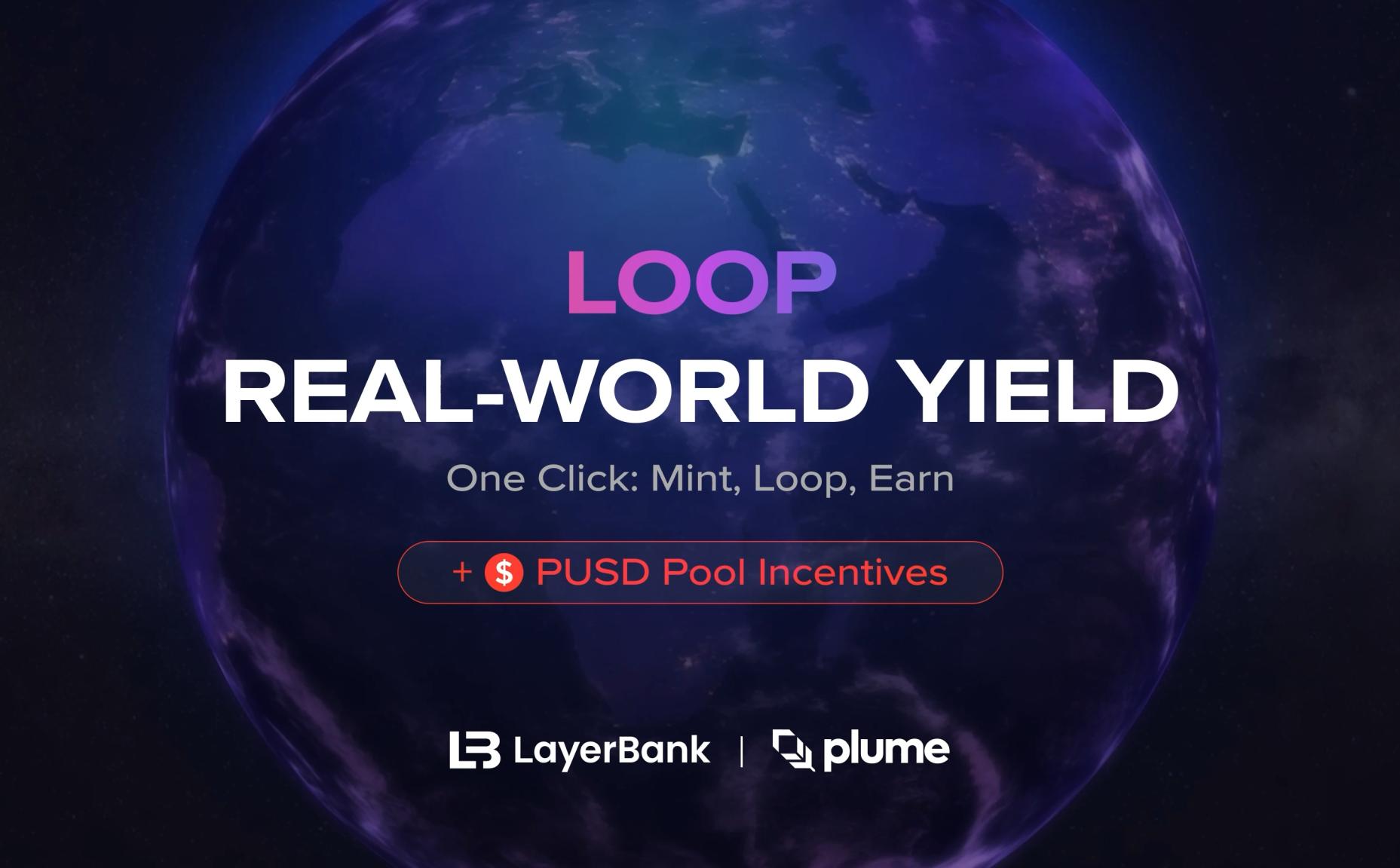 LayerBank、プルームでRWA戦略を簡素化するレバレッジ・ルーピング・ボールトを発表