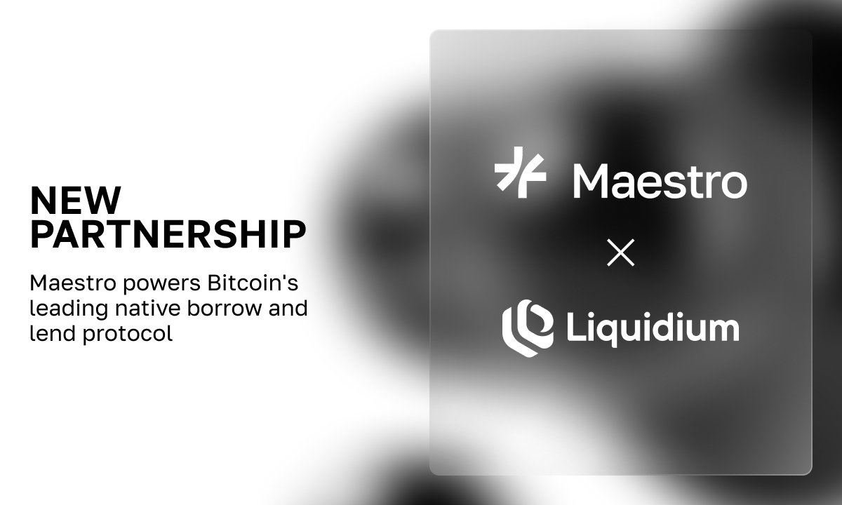 Maestro、Liquidium強化：ビットコイン貸借プロトコルをリアルタイム最適化