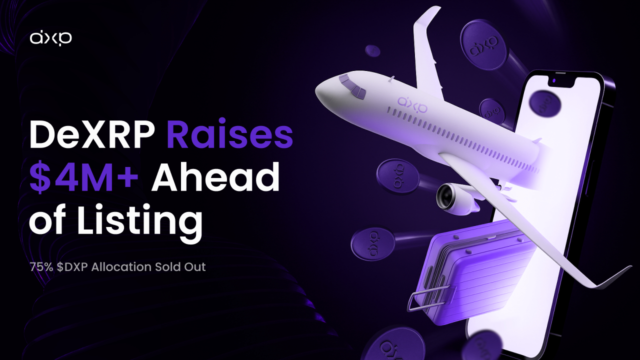 新しいDEXがXRPLでICOで400万ドル以上調達 – DeXRP上場発表間近！