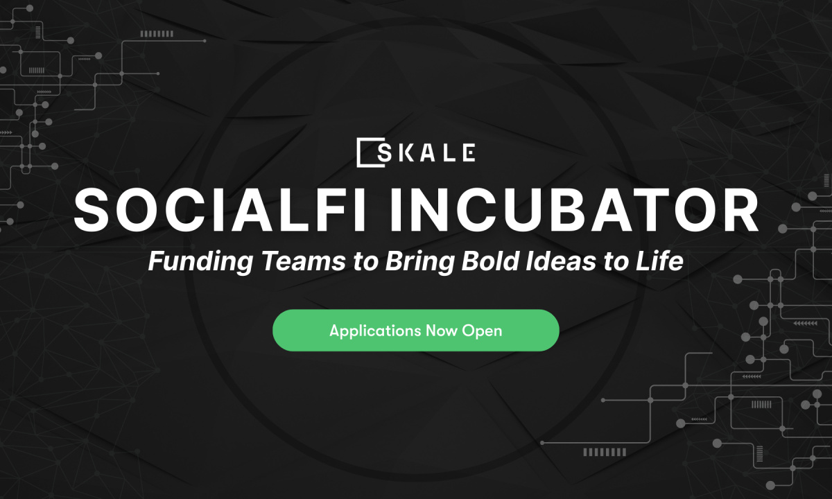 SKALE Labs、次世代Web3ソーシャルアプリ支援「SocialFiインキュベーター」始動