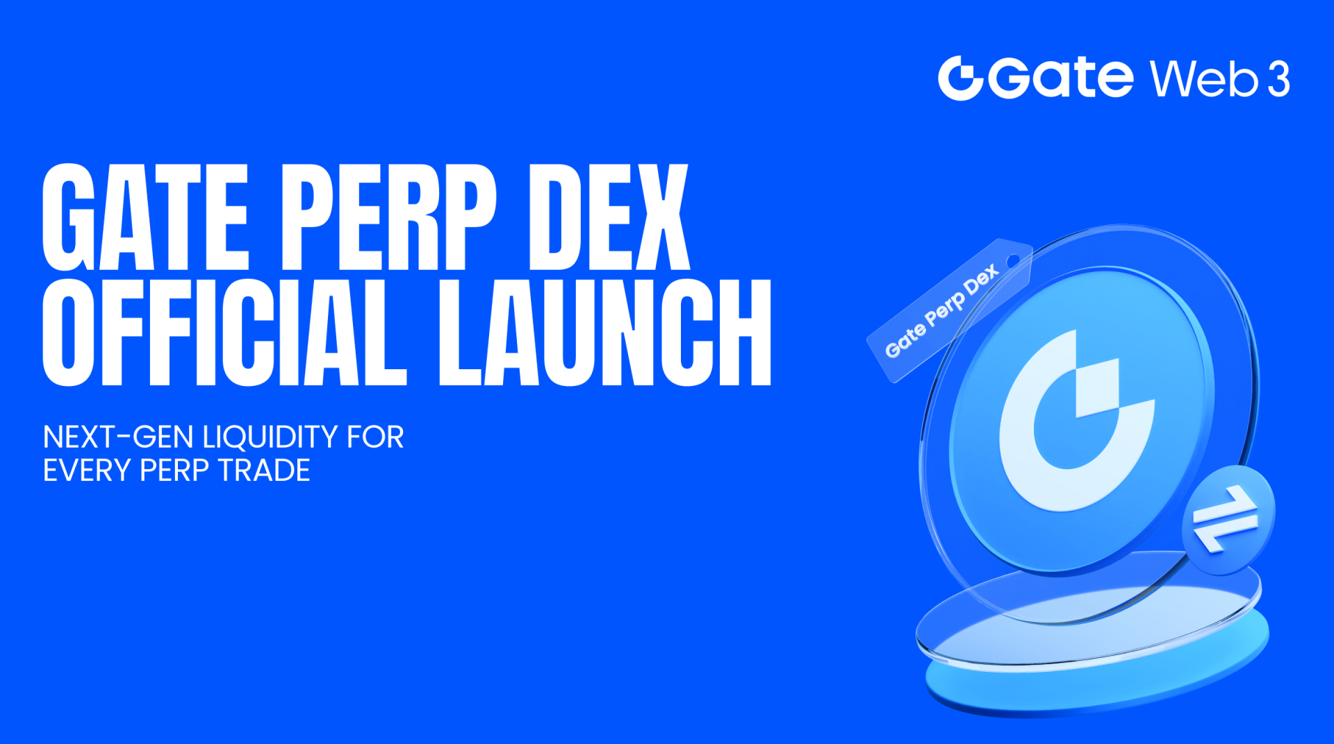 Gateが仮想通貨DEX「Gate Perp」を公開！高速取引と深い流動性でプロ向け取引を再定義