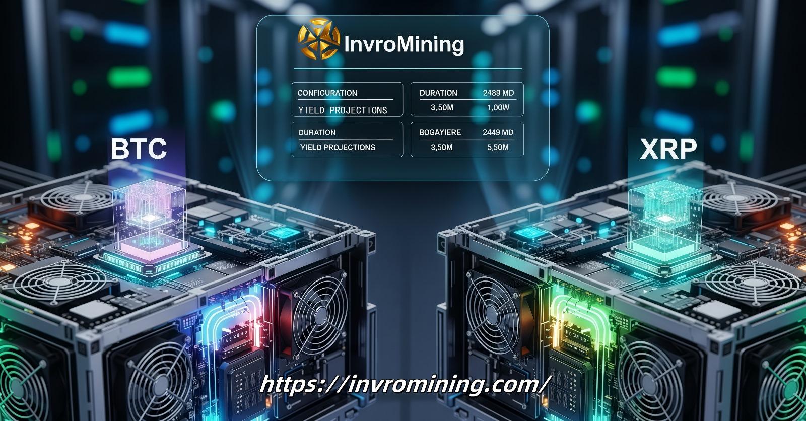 InvroMining、AIクラウドマイニング開始｜BTC・ETH・DOGE対応