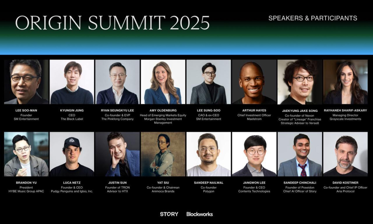 Origin Summit、KBWでの初開催に向け世界的著名人を第2弾発表