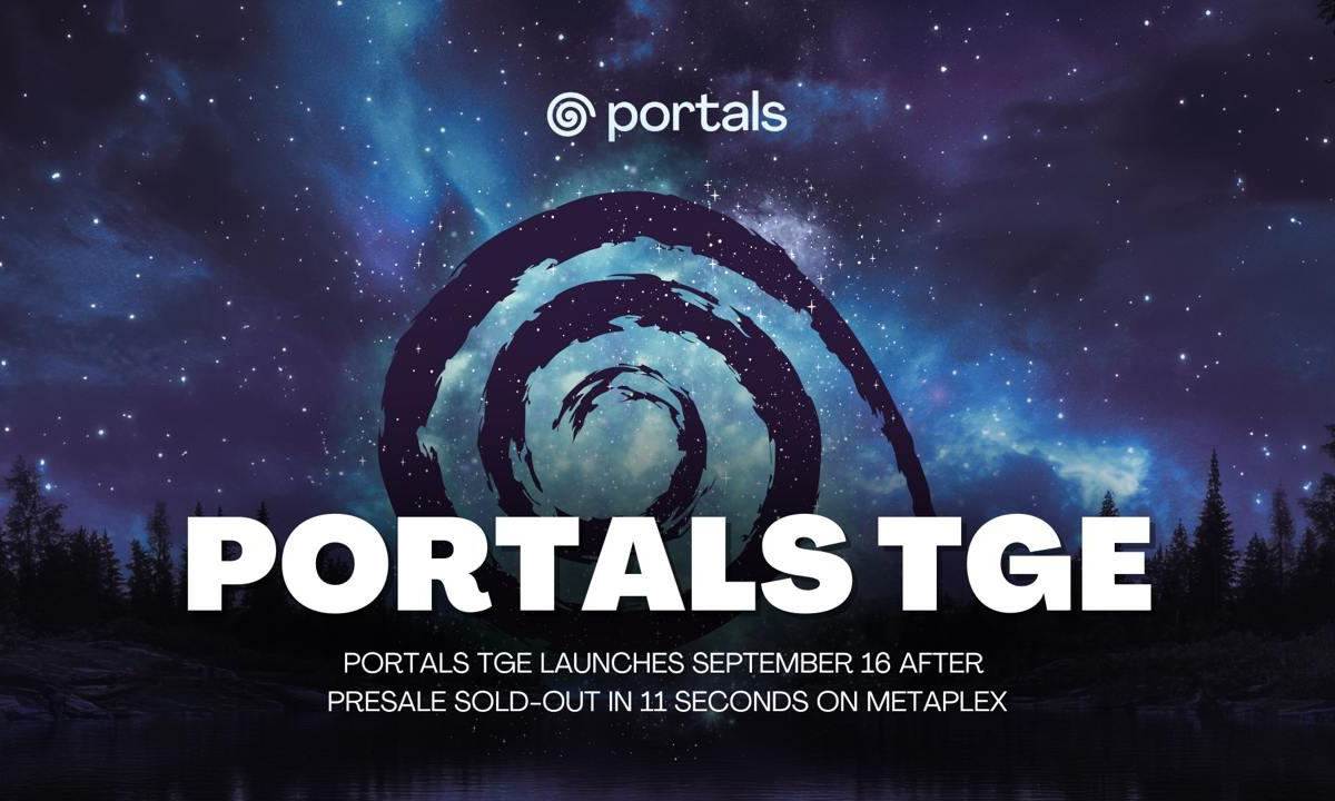 Portals、9月16日に$PORTALS TGE開催｜Solanaで新たな資本市場解放