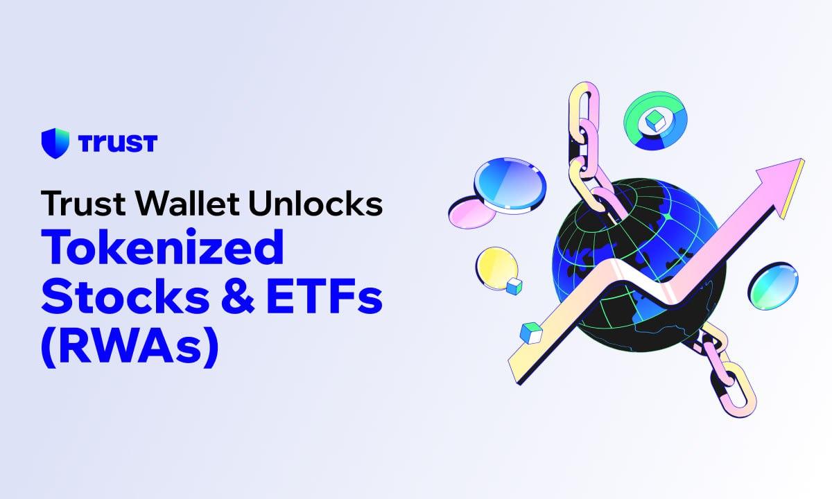 Trust Wallet、株式・ETFのトークン化取引を2億人超に提供