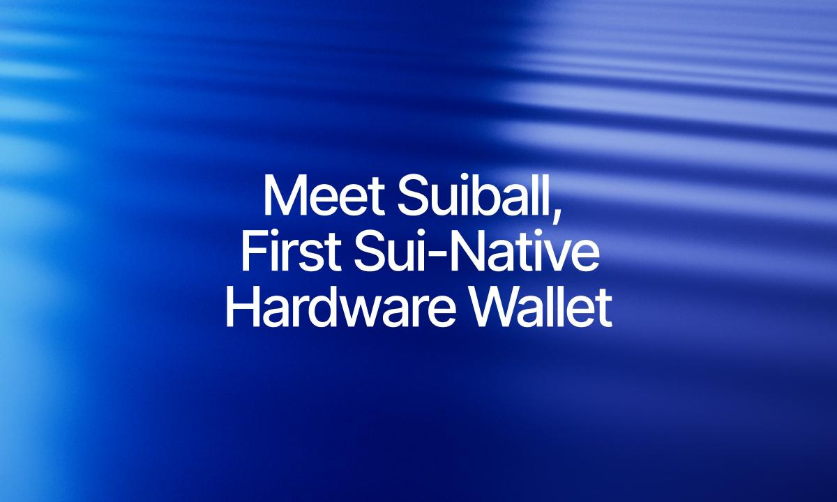 CitadelがSuiBall発表｜初のSuiネイティブハードウェアウォレット