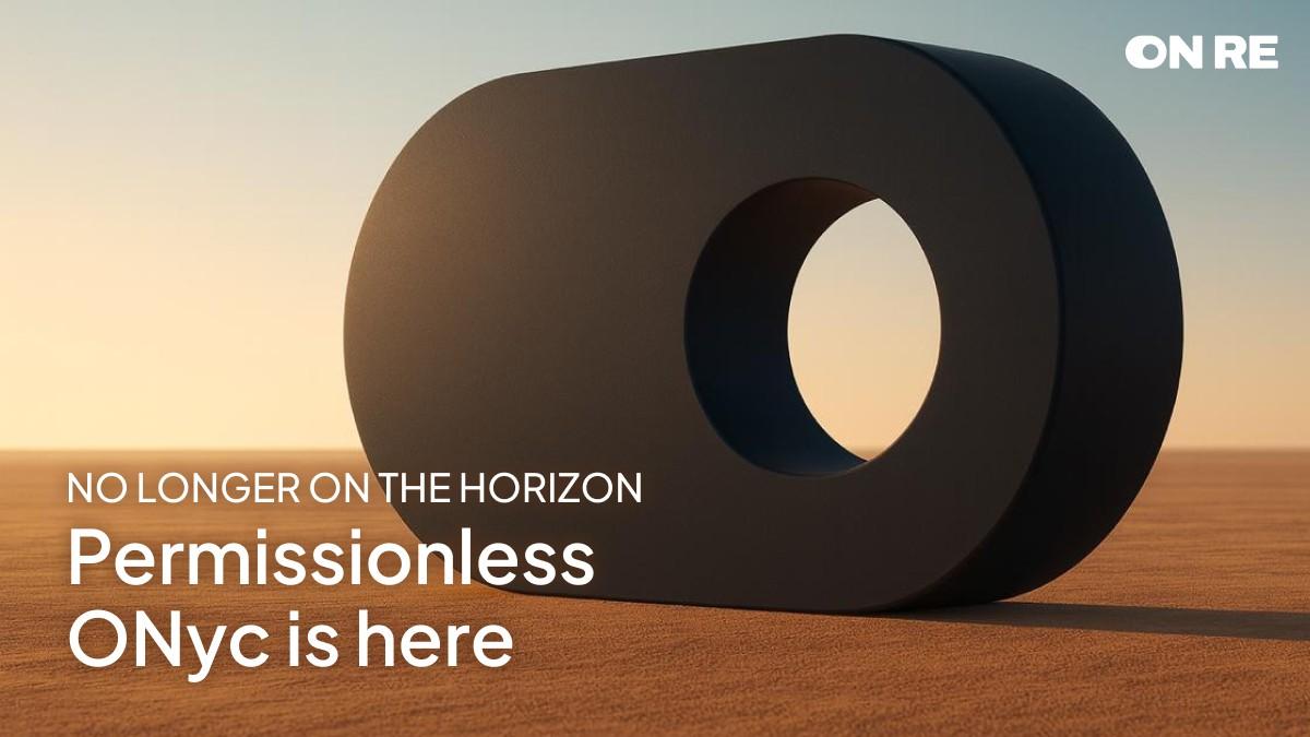OnRe、ONyc向けパーミッションレスアクセスを提供開始|グローバル展開を強化