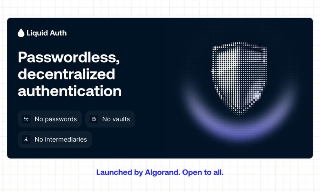 Algorand、世界初のセルフカストディ型パスキー管理機能を発表
