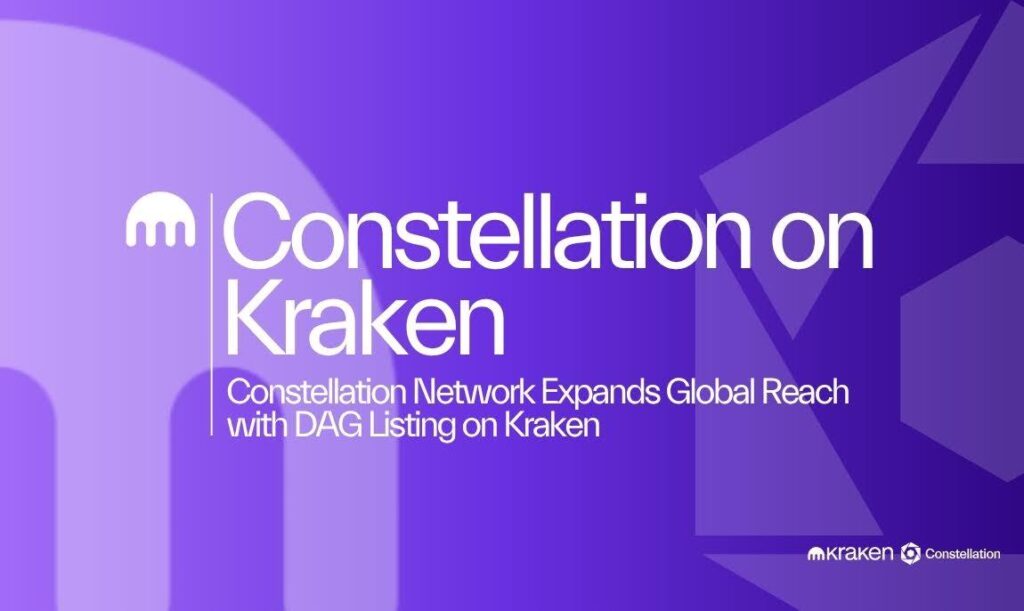 クラーケンにDAG上場！Constellation Networkがグローバル展開を加速