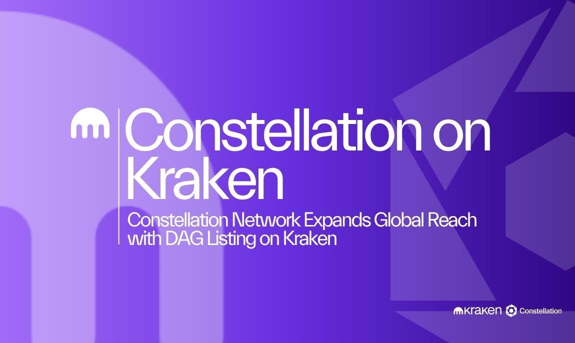 クラーケンにDAG上場！Constellation Networkがグローバル展開を加速