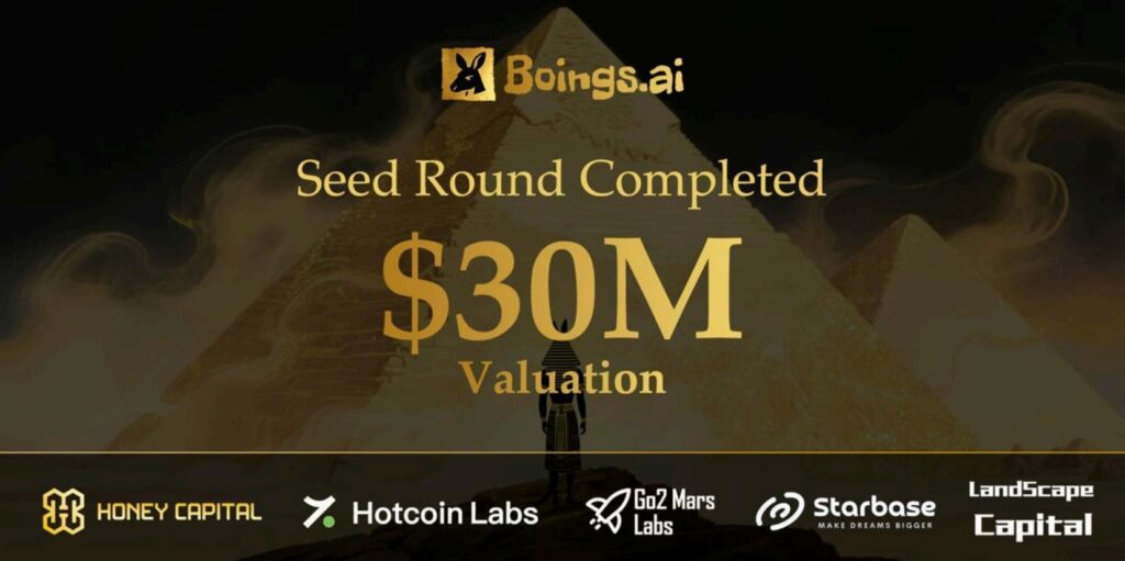 Boings.aiがBNBチェーンで“スーパー個人”経済を強化、3,000万ドルのシードラウンド