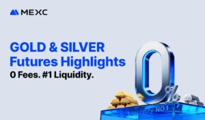 MEXCがGOLD先物で20倍成長、手数料ゼロ戦略で市場シェア最大47%
