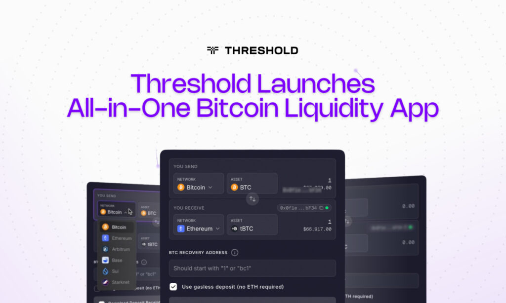 Thresholdが提供：ビットコイン流動性のオールインワンアプリ